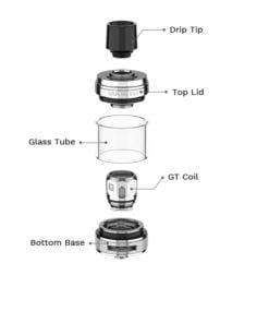 Vaporesso kit Swag II 5-80 W, 3,5 ml 3 vaporesso swag ii 80w 3