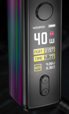 voopoo vinci mod pod afisare informatii