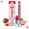 Dinner Lady Vape Pen, Capsuni ice, 400 pufuri, tigara electronica de unica folosinta, cu nicotina 20 mg 2 dinner lady 400 pufuri strawberry capsuni ice vape pen unica folosinta romania
