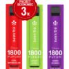 promo 3 x EQ.Vape 1800 fara nicotina