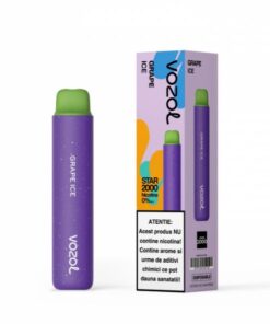 vozol star 2000 grape ice