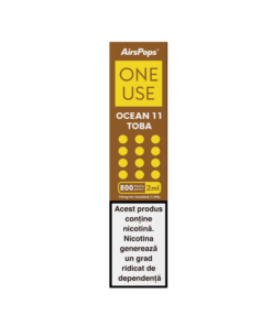 PROMO Airscream AirPops One Use, 3 x 800 pufuri, cu nicotina 19mg, vape de unica folosinta, arome de tutun 4 airscream one use 2ml 19mg Ocean 11 Toba
