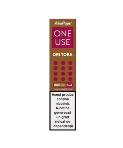 PROMO Airscream AirPops One Use, 3 x 800 pufuri, cu nicotina 19mg, vape de unica folosinta, arome de tutun 3 airscream one use 2ml 19mg Ori Toba