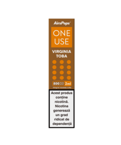 PROMO Airscream AirPops One Use, 3 x 800 pufuri, cu nicotina 19mg, vape de unica folosinta, arome de tutun 2 airscream one use 2ml 19mg Virginia Toba