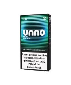 Kit reincarcabil UNNO 1000 pufuri 20mg, diverse arome 4 kit unno 1000 pufuri 20mg mixed menthol